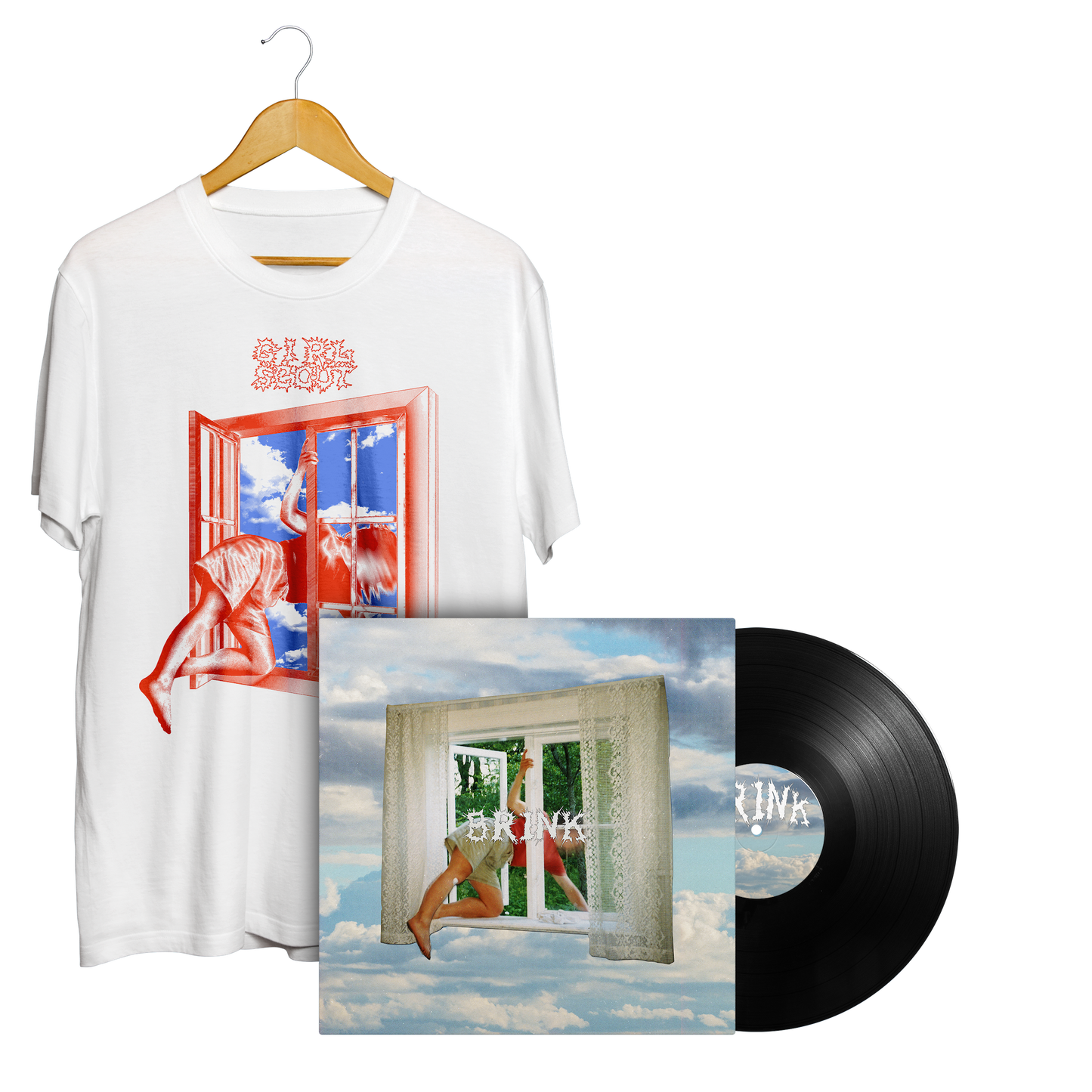 Black Vinyl (180gms) + T-Shirt Bundle